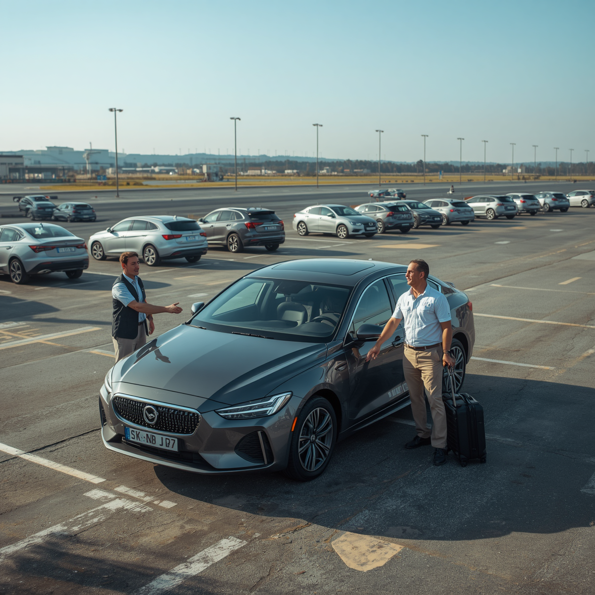 Cyprus airport parking